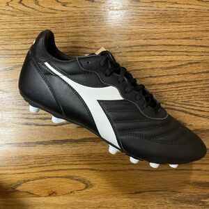 Diadora Brasil Og Lt T Mdpu Soccer Cleats Mens Black White Size 10.5 NEW